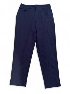 VENUS Navy Pull-On Stretch Chinos for Men